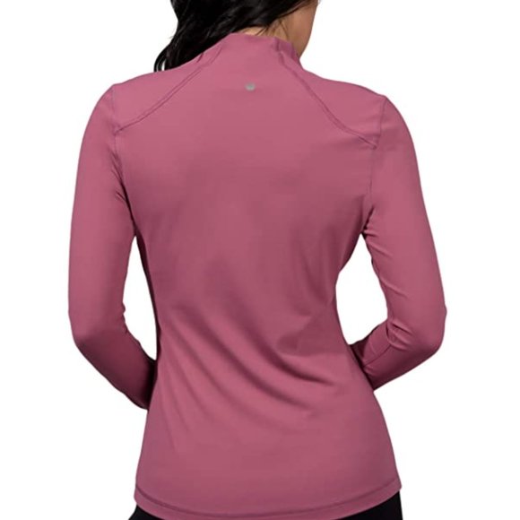 NWT Yogalicious Nude Tech Quarter Zip jacket - Picture 2 of 7